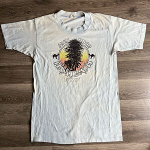 VTG Ann Arbor Hash Bash T Shirt Fits Small 1977 70s Thin Distressed Michigan USA